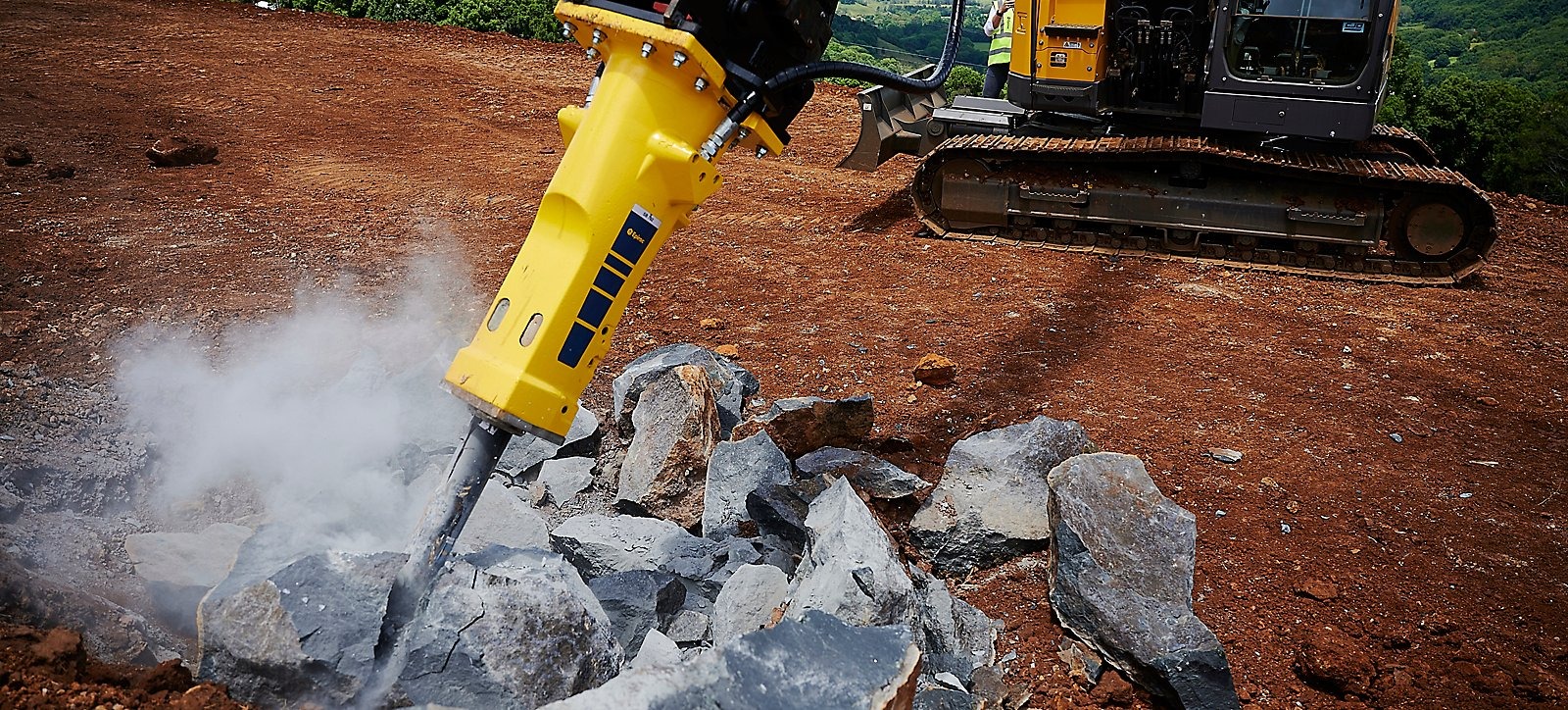 Marteau de démolition hydraulique pour excavatrice