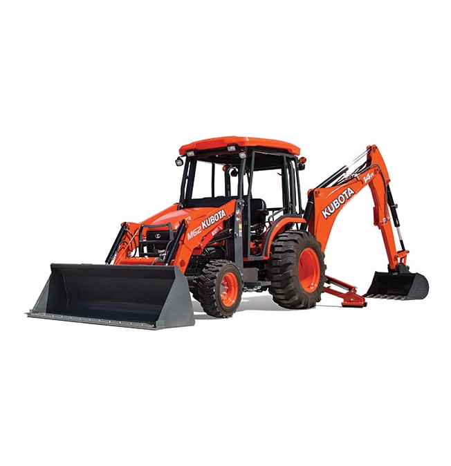 TRACTEUR CHARGEUR RETROCAVEUSE 4000lbs